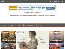 Tablet Screenshot of bodybuildingforhealth.com